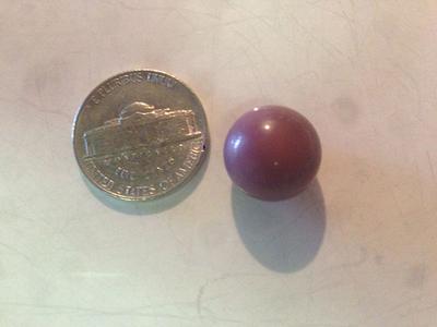 Purple quahog pearl Purple quahog pearl