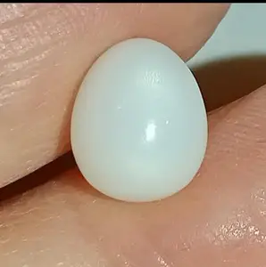 4 ct Clam Pearl Drop with Flame