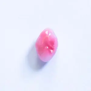 Bright Pink Conch Pearl 1+ carat 8mm 