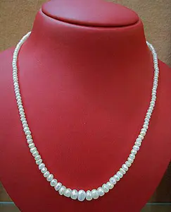 Natural Arabian Gulf Pearl Necklace Strand 49 carats