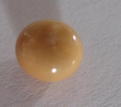 1+ carat Conch Pearl Cream Button
