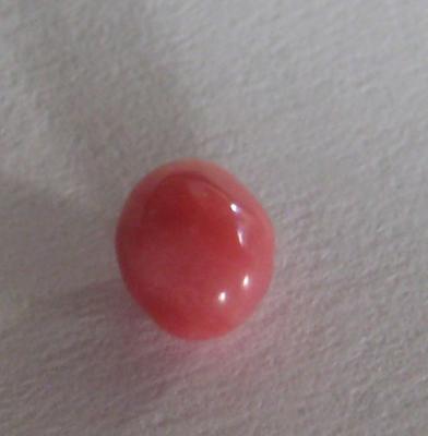 1.2 carat Pink Conch Pearl with Flame