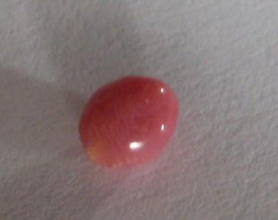 1.2 carat Pink Conch Pearl with Flame