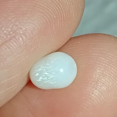 1+ ct Clam Pearl Drop with Flame