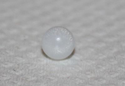 1.12ct round clam pearl