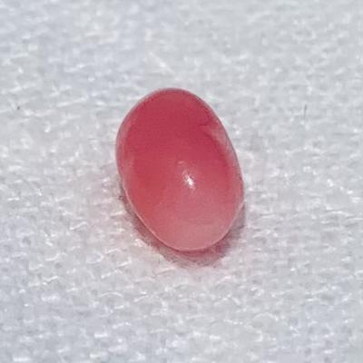 2 carat Conch Pearl Bright Pink Oval for Sale