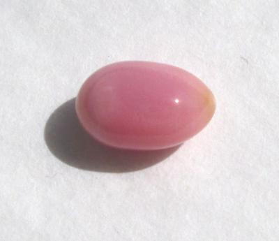 2.05 carat Light Pink Conch Pearl Oval Silky Flame