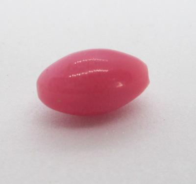 2 Carats 11mm Oval Pink Conch Pearl
