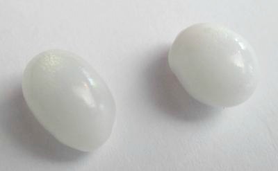 2 Clam Pearls with Flame for Sale 11mm