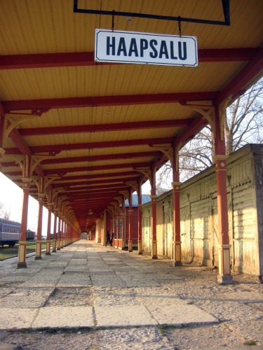 Haapsalu train station Haapsalu Estonia train station