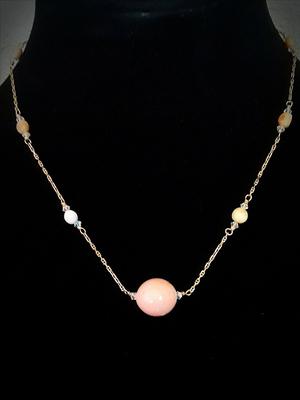 25 carat One of A Kind Queen Conch Pearl Necklace