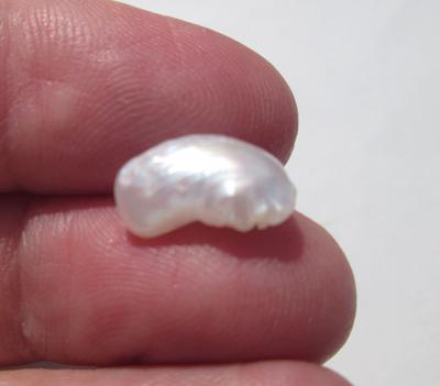 3+ carat Baroque USA Natural Pearl
