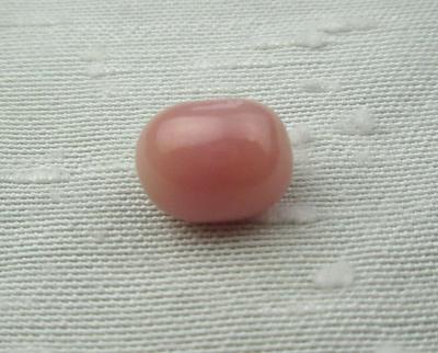 3 carat Conch Pearl Oval 9mm Light Pink