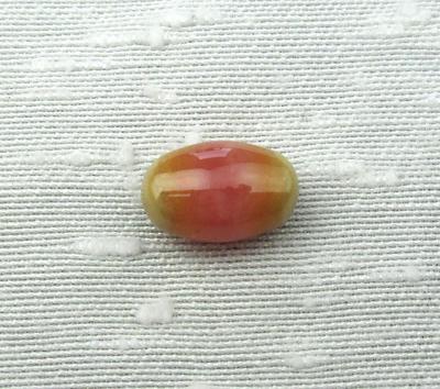 3 carat Pink and Green Conch Pearl 10mm