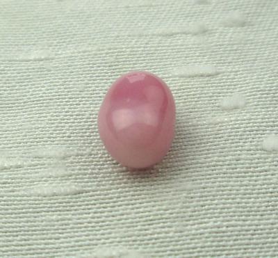 3 carat Pink Conch Pearl 9mm Oval Exceptional Quality
