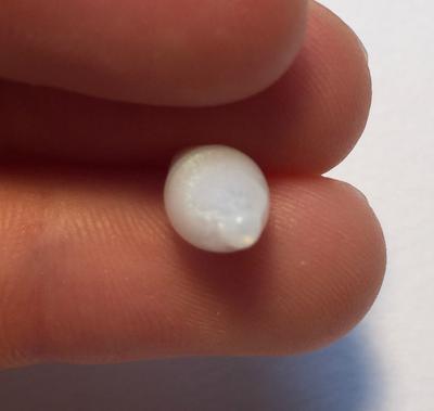 3.40 Carat Pointed Cylinder Clam Pearl