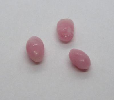 3 Pastel Pink Conch Pearls +1 carat Total