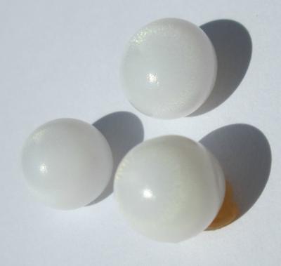 3 Roundish Clam Pearls 17.95 carats for Sale