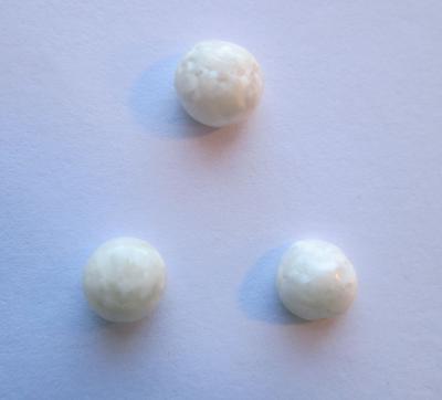 く*み様 Offen scallop pearls pattern 39 Pearl White Serpentine with Silver Aluminum Polished – Elon