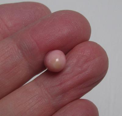 4.6 Carat Flame Conch Pearl Pastel Pink 