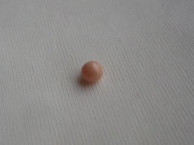 4mm Light Orange Conch Pearl