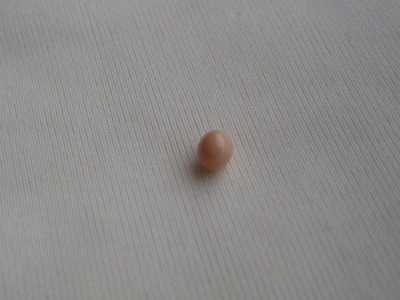 4mm Light Orange Conch Pearl