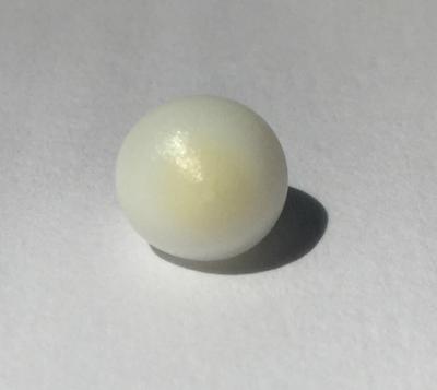 5.90 carats Clam Pearl With with Yellow Tip