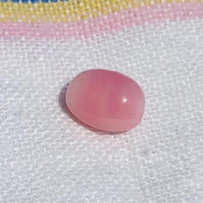 5.22 carat Pretty Pink Conch Pearl Oval 