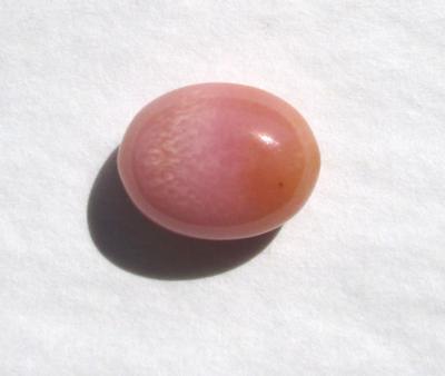 6.35 carat Salmon Colored Conch Pearl with Full Flame