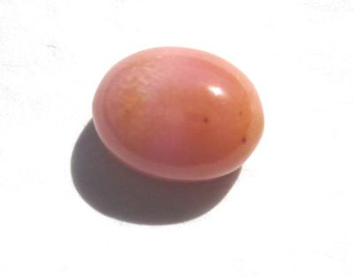 6.35 carat Salmon Colored Conch Pearl with Full Flame