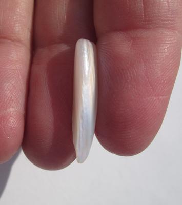 6+ carat Spike 24mm USA Natural Freshwater Pearl
