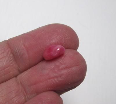 8mm Conch Pearl Dark Pink with Flame