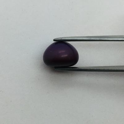 9mm Dark Purple Quahog Pearl for Sale with Original Shell