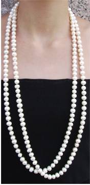 Rope Pearl Necklace