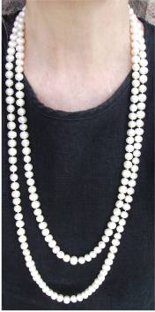 Rope Pearl Necklace