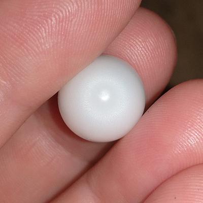 A Big Size Clam Pearl Drop with Flame 20+ ct