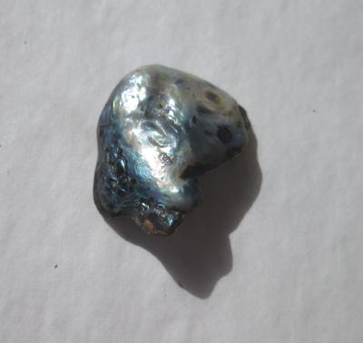 Abalone pearl Bluish Iridescence 10 carats