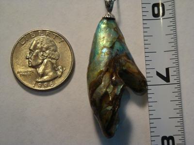 Abalone pearl gift from a father