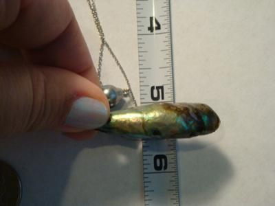 Abalone pearl gift from a father