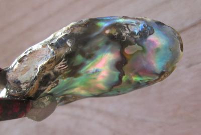 Abalone Pearl with Iridescence 31mm 21+ carats