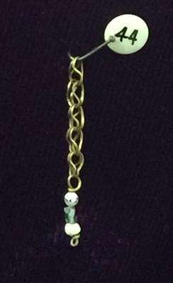 Ancient pearl jewelry at Rockefeller Museum Jerusalem