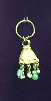 Ancient pearl jewelry at Rockefeller Museum Jerusalem