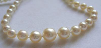 Antique Natural Pearl Necklace