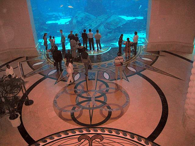 Aquarium Atlantis the Palm Hotel Dubai