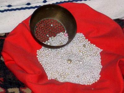 Sieve & Pearls <I>Photo by Kari</I>