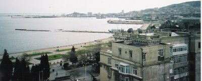 Baku and Caspian Sea Baku and Caspian Sea