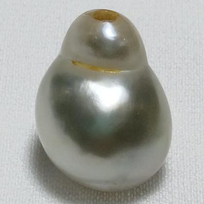 Basra Natural Pearl 26.40 Carat Baroque Drop Shape