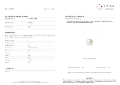 Basra Natural Pearl 0.71 Carat