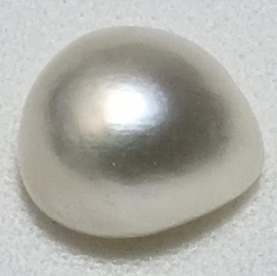 Basra Natural Pearl 7.48 Carat High Luster Semi Baroque