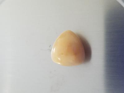 11.5 carat Conch Pearl Triangle Shape